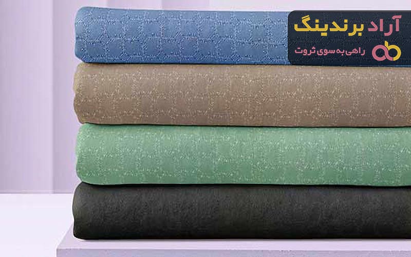 خرید و قیمت پارچه ژاکارد مانتویی گلدار