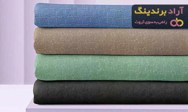 خرید و قیمت پارچه ژاکارد مانتویی گلدار