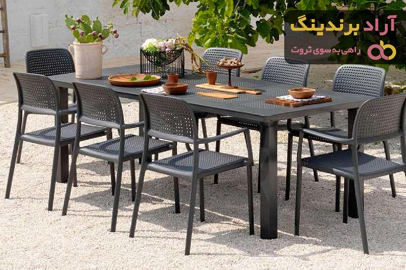 قیمت خرید صندلی پلاستیکی باغ + عکس