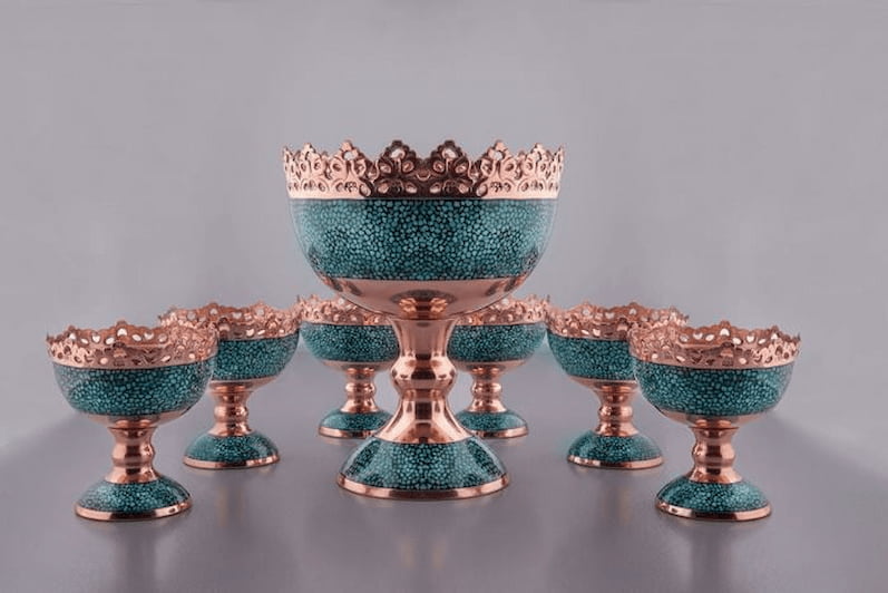 خرید و قیمت روز آجیل خوری طرح لاله