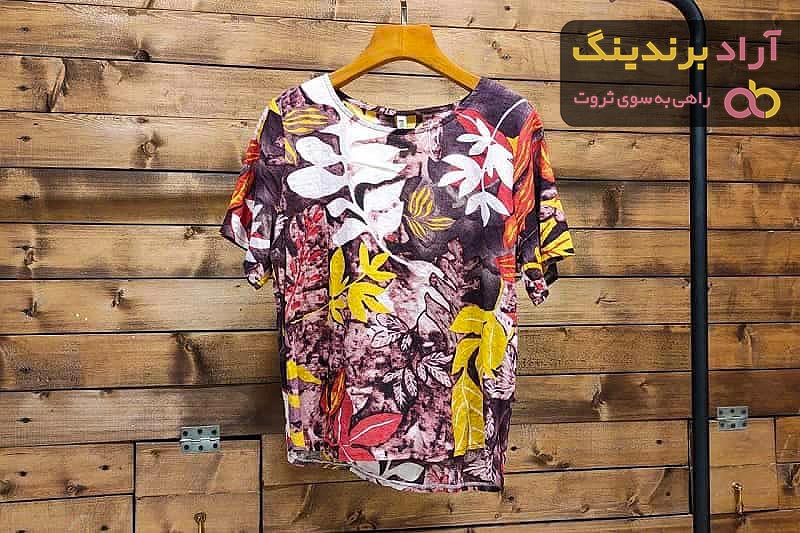تیشرت زنانه ترک نخ پنبه با قیمت باورنکردنی و کیفیت عالی