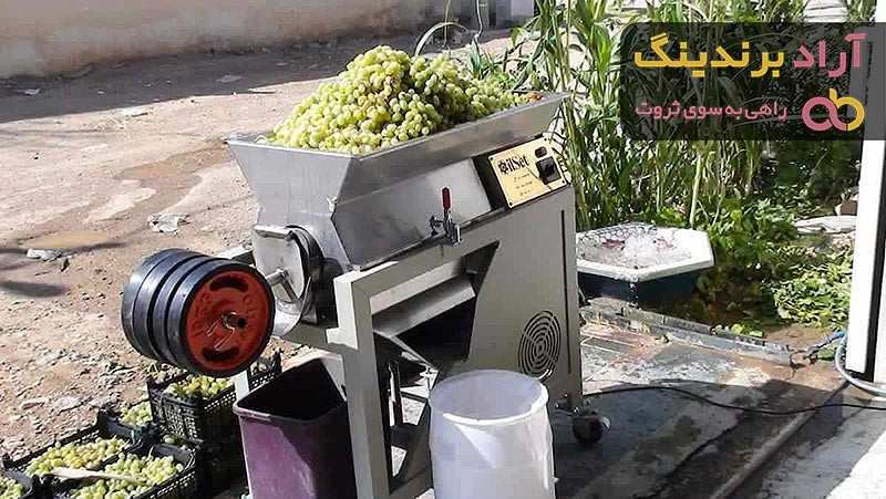 قیمت و خرید دستگاه آبگیری انگور خانگی + فروش ارزان
