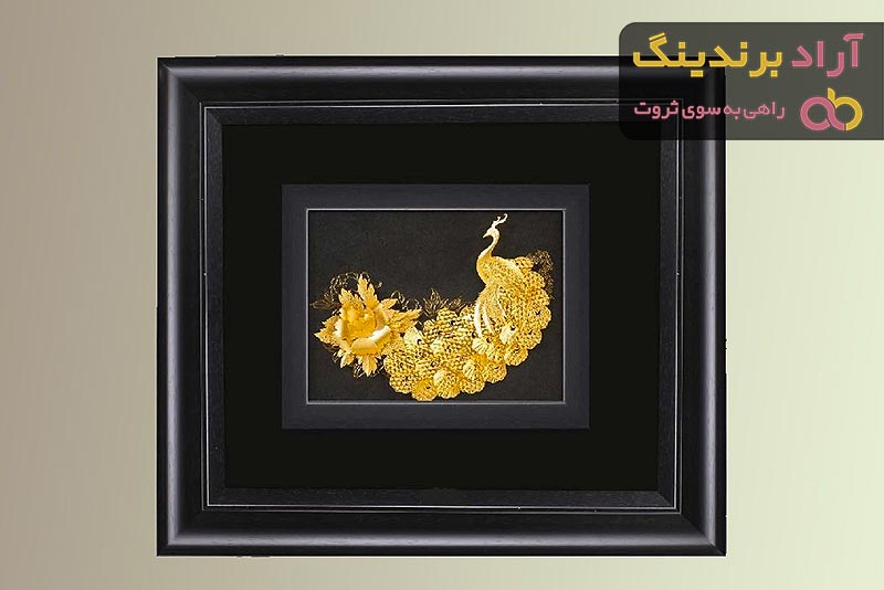 خرید جدیدترین انواع تابلوهای طلا کاری شده