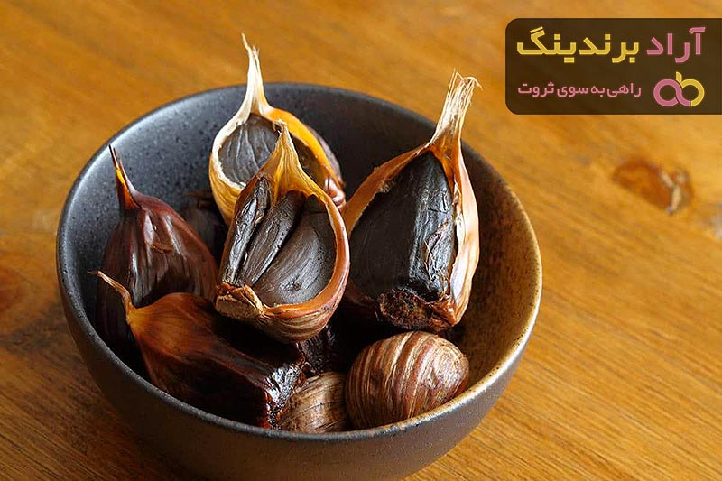 خرید و قیمت انواع سیر سیاه همدان