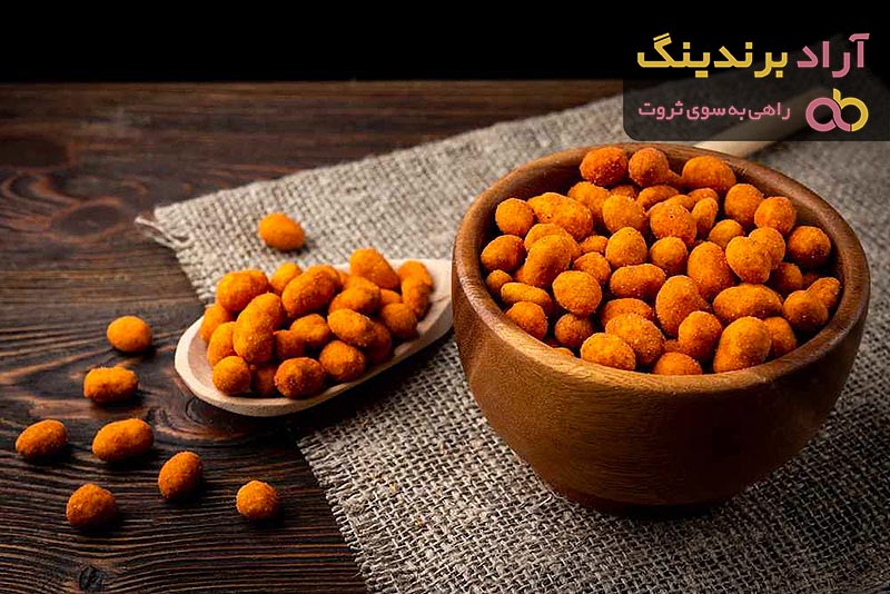 قیمت بادام زمینی سرکه ای