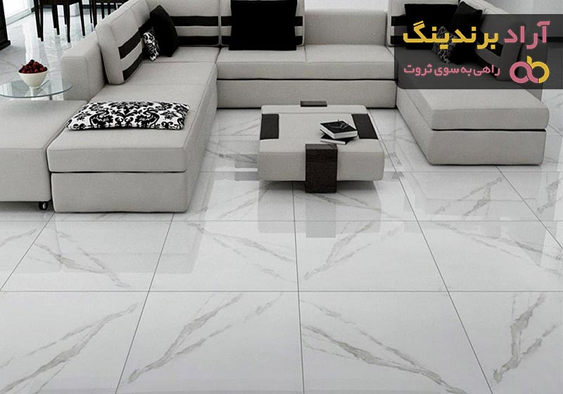 خرید سرامیک سفید رگه دار + قیمت عالی با کیفیت تضمینی