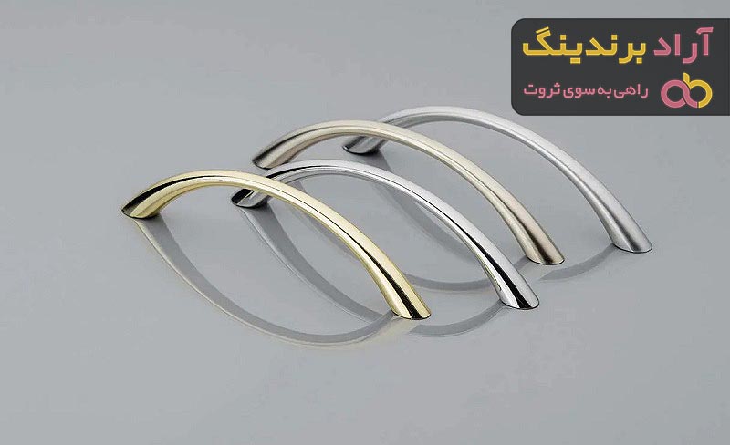 قیمت خرید دستگیره کابینت سفید + عکس