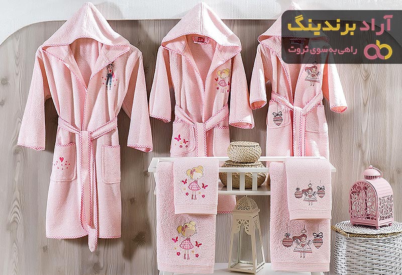 خرید جدیدترین انواع حوله پالتویی استخری