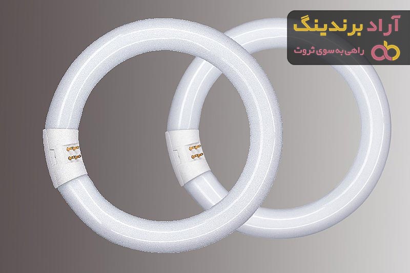 خرید لامپ مهتابی گرد ۲۲ وات با قیمت استثنایی