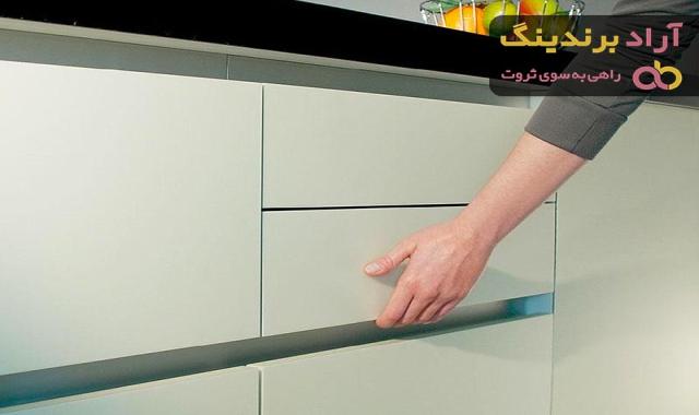 دستگیره مخفی کابینت سفید ویژه | فانتونی،شامپاینی،طلایی،هوایی