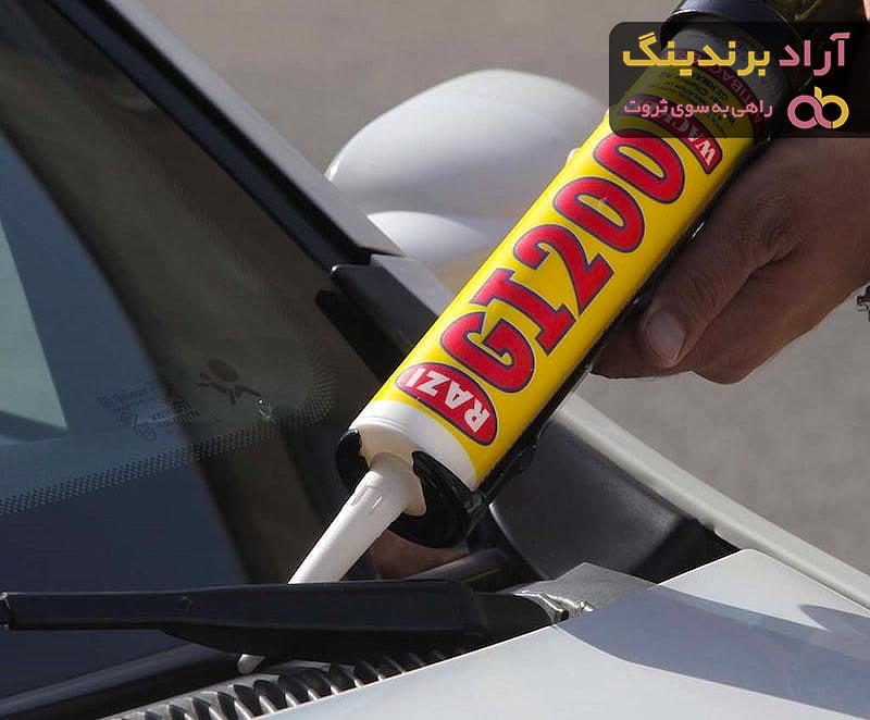 نحوه استفاده از چسب آکواریوم رازی بدون تفنگ با آب بندی عالی