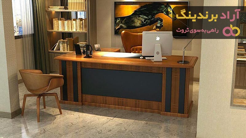 خرید میز اداری طرح ال با قیمت استثنایی
