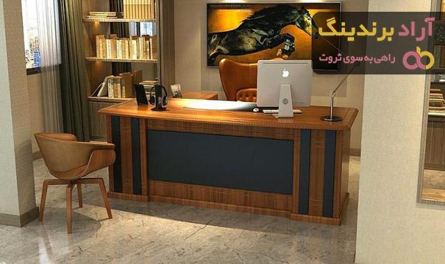 خرید میز اداری طرح ال با قیمت استثنایی