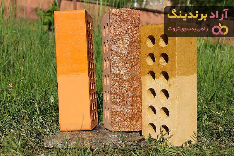 قیمت آجر گری سوراخ دار با مقاومت بالا در رنگ و ابعاد مختلف