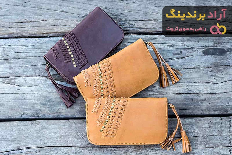 بهترین قیمت خرید کیف پول چرم