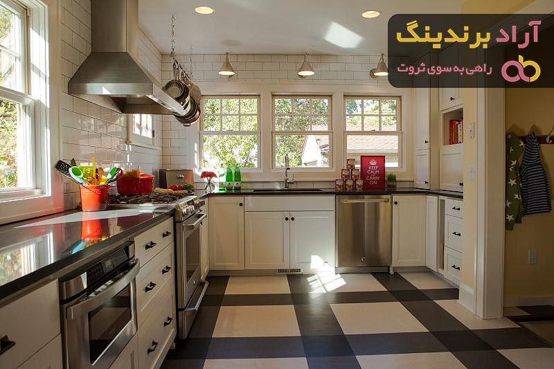 انواع کاشی و سرامیک آشپزخانه در مدل های جدید شیک با طرحی زیبا