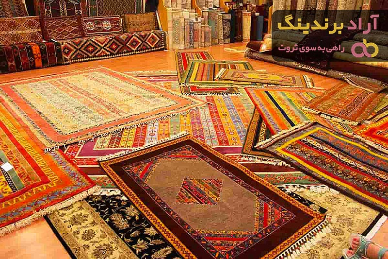 گلیم فرش مدل شاهسون + بهترین قیمت خرید