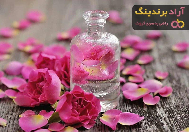 قیمت گلاب دو آتیشه اصل کاملا ارگانیک 1 لیتری