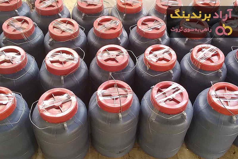 قیمت و خرید رب انار دبه ای 15 کیلویی + فروش ارزان