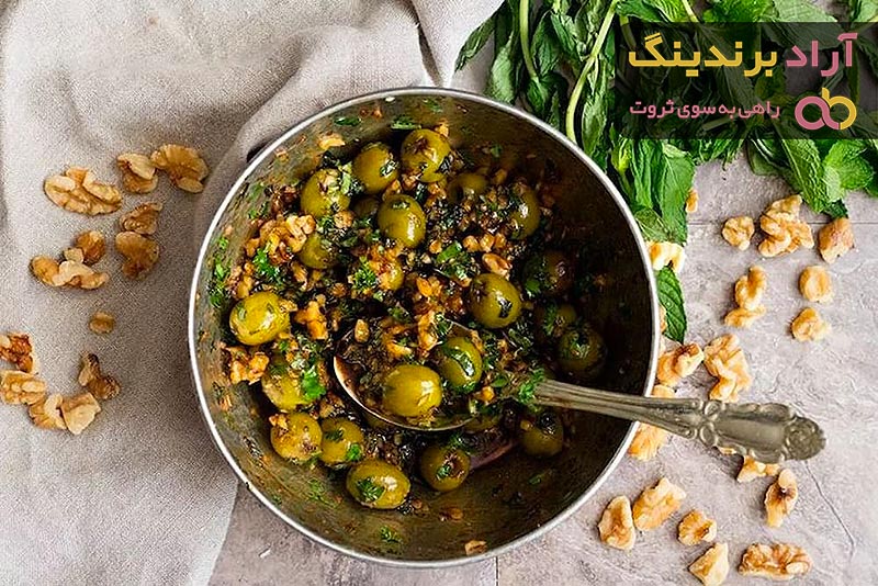 خواص زیتون پرورده برای بدن و بهترین روش نگهداری آن