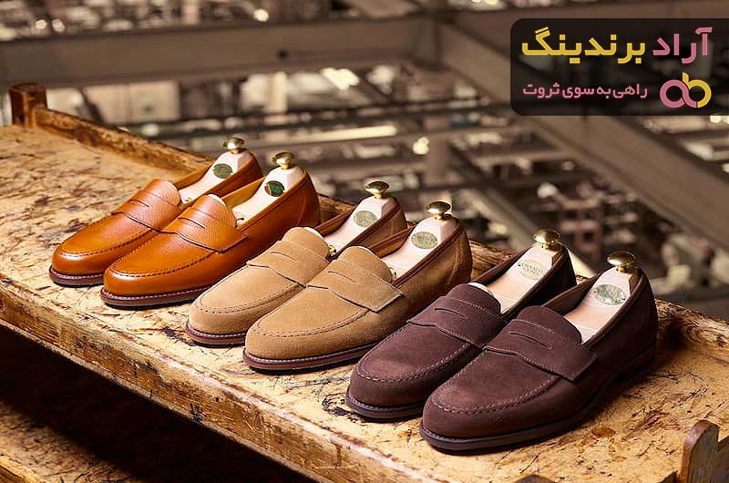 بهترین کفش چرم مردانه بدون بند رسمی جدید با 6 ماه ضمانت