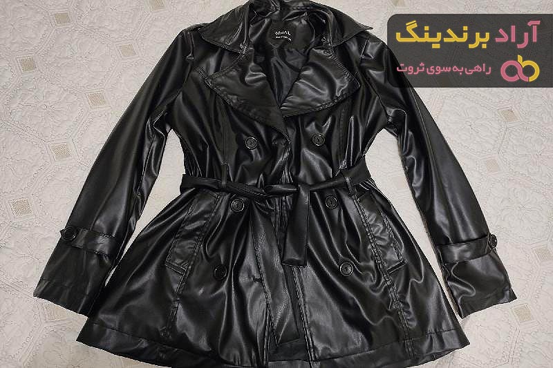 جدیدترین مدل بارانی چرم دخترانه | قیمت مناسب خرید عالی