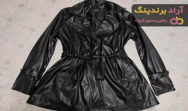 جدیدترین مدل بارانی چرم دخترانه | قیمت مناسب خرید عالی