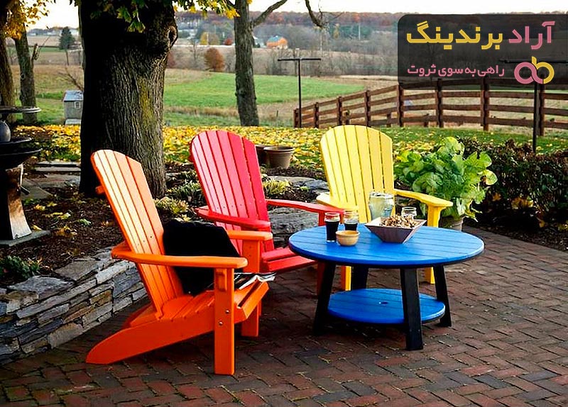 خرید میز صندلی پلاستیکی حصیری با قیمت استثنایی