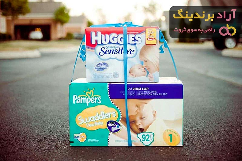 پوشک بچه پمپرز سایز 1 | خرید با قیمت ارزان