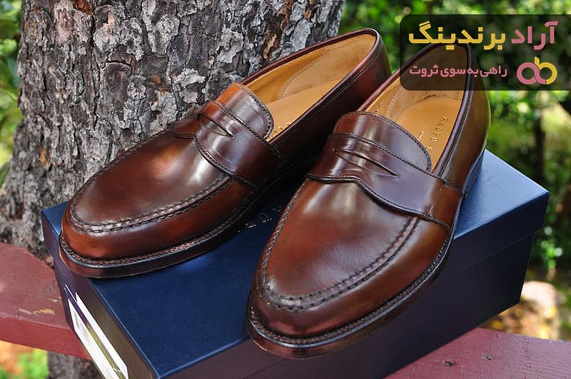 کفش چرم مردانه بدون بند دارای رنگها و مدلهای متنوع