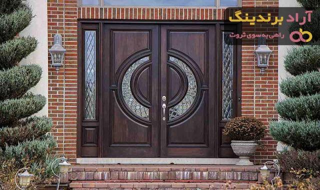 رنگ درب فلزی طرح چوب | قیمت مناسب خرید عالی