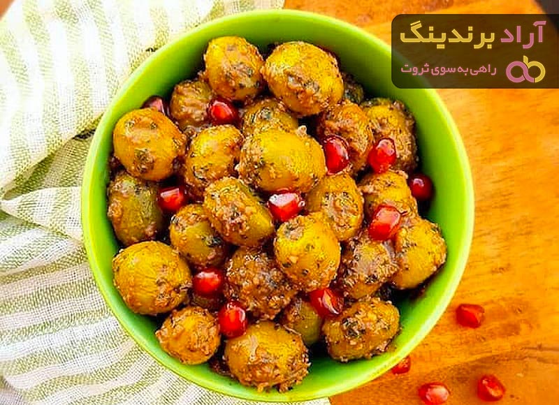 بهترین زیتون پرورده رودبار | خرید با قیمت ارزان