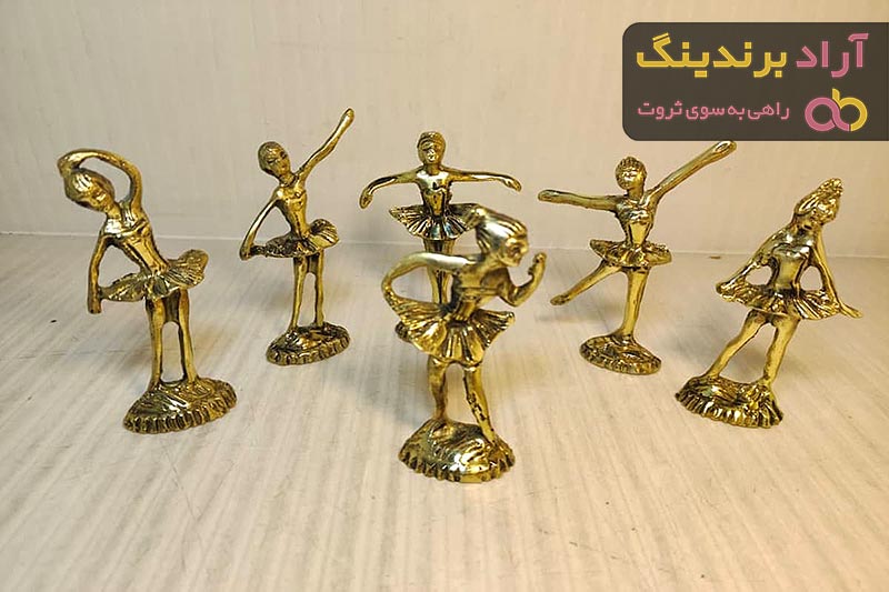 خرید جدیدترین انواع مجسمه برنزی بالرین