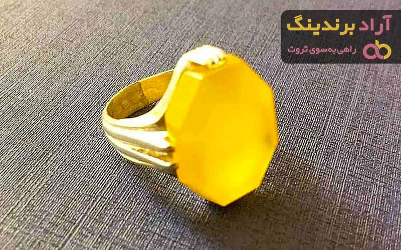 بهترین طرح های انگشتر شرف الشمس موجود در بازار در ۱۴۰۱ + قیمت خرید عالی