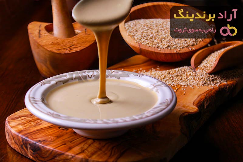 قیمت خرید ارده کنجد بسته بندی + طرز تهیه