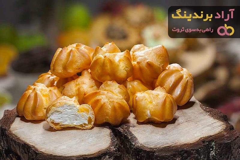 قیمت خرید شیرینی خامه ای مستطیلی + طرز تهیه