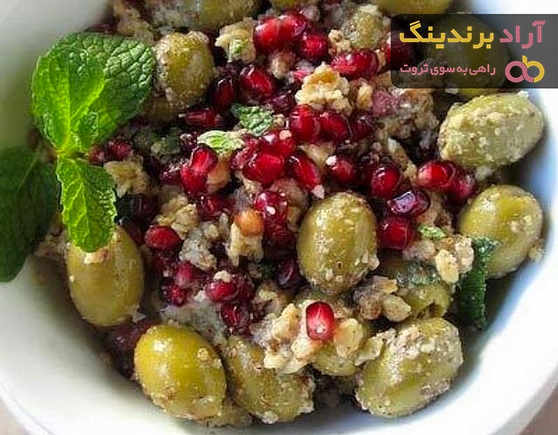 قیمت و خرید زیتون پرورده با زیتون سیاه + فروش ارزان