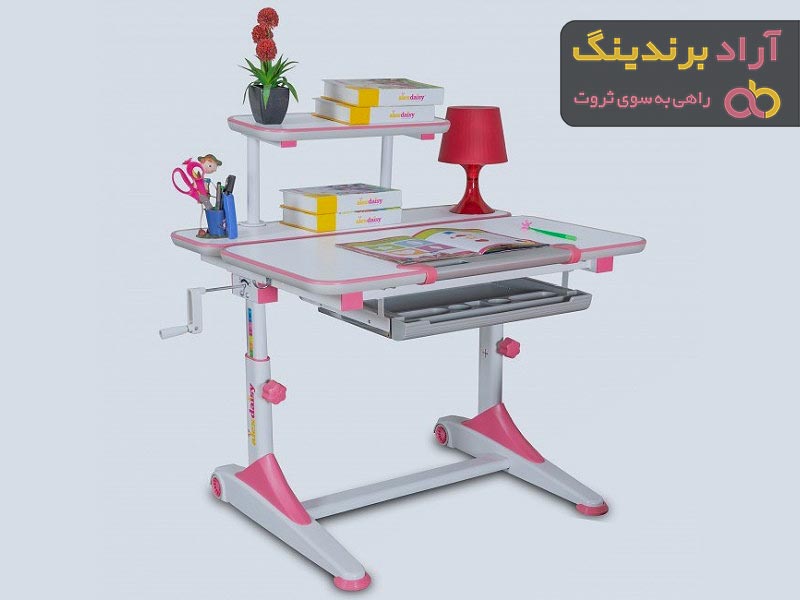 خرید انواع میز مطالعه کتابخانه ای + قیمت