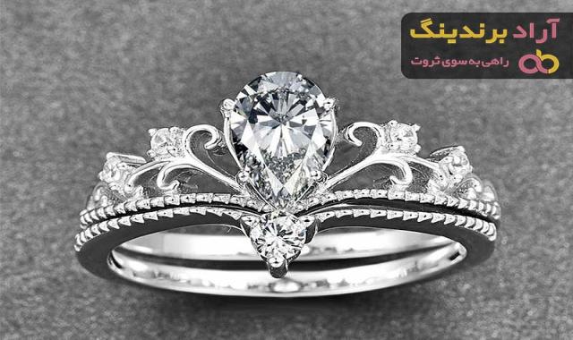 قیمت خرید حلقه نامزدی برلیان + عکس