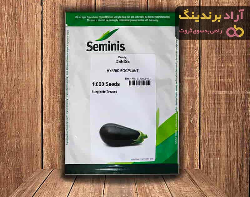 خرید بذر بادمجان دنیز + قیمت عالی