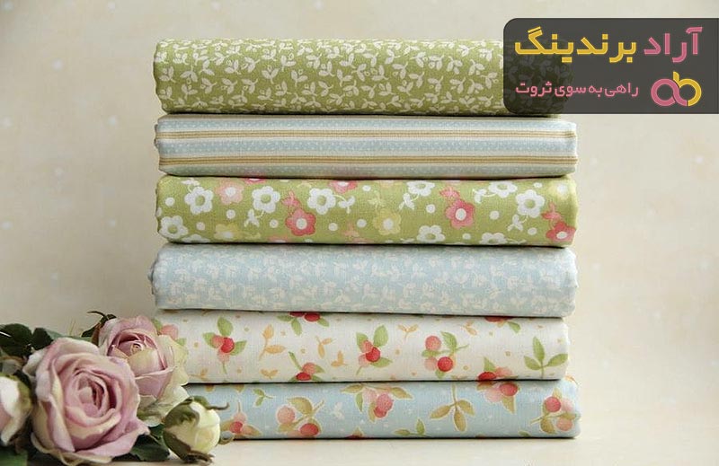 پارچه نخی مانتویی عرض 2 متر | خرید با قیمت ارزان