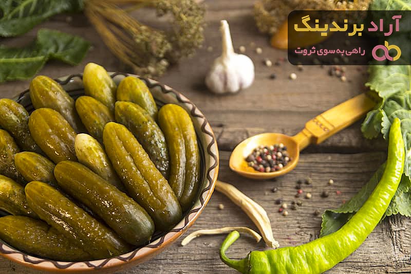 لیست قیمت خیارشور خانگی بدون سرکه ۱۴۰۱