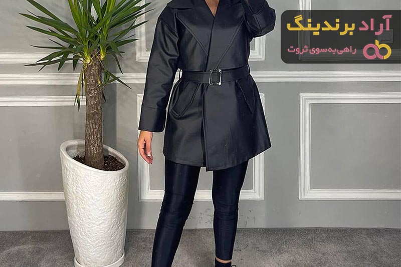 خرید و قیمت کت چرم دخترانه بلند