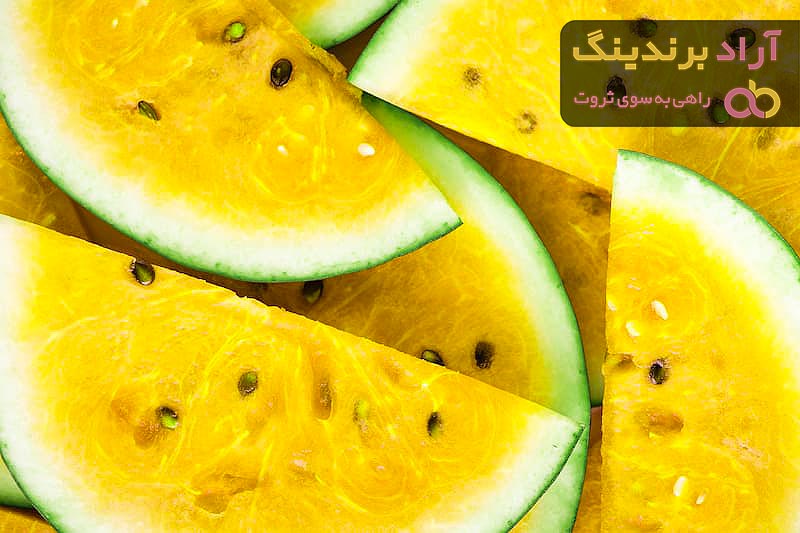 خرید و قیمت روز هندوانه زرد رنگ