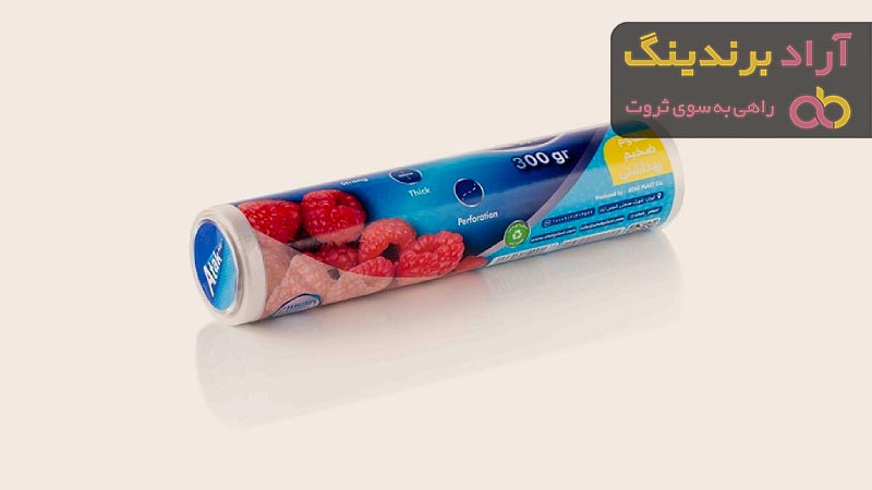 خرید کیسه فریزر رولی اتک پلاست + بهترین قیمت