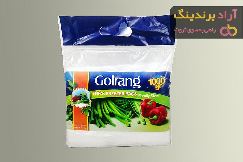 خرید و قیمت انواع کیسه فریزر گلرنگ