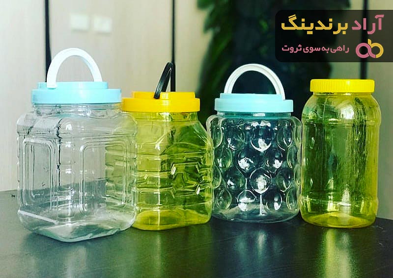 قیمت خرید دبه پلاستیکی شفاف + تست کیفیت