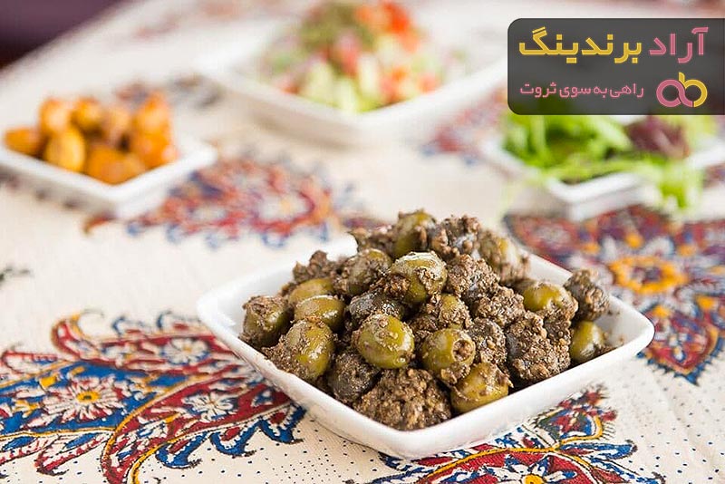 قیمت خرید  زیتون پرورده ممتاز + طرز تهیه