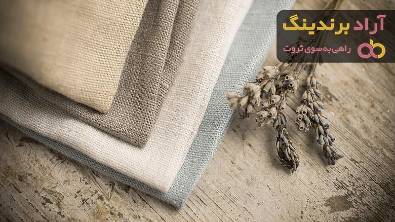 خرید و قیمت انواع پارچه کتان نخی