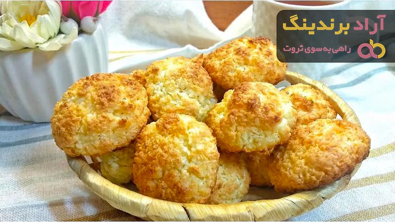 لیست قیمت شیرینی نارگیلی پفکی ۱۴۰۱